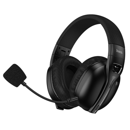 Игровые наушники Hoco W114 Magic Four Mode Bluetooth AUX USB RGB с микрофоном