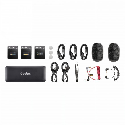 Беспроводной Микрофон Godox MoveLink II M2 (Петличка)