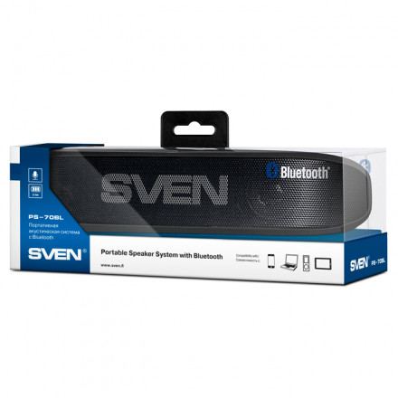 Портативная Bluetooth Колонка SVEN PS-70BL