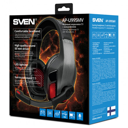 Игровые Наушники SVEN AP-U995MV