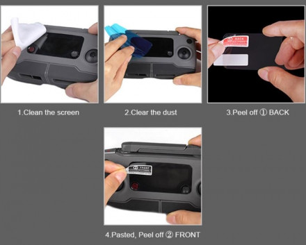 Защитная плёнка на экран пульта управления DJI Mavic 2 (2 шт.) (SunnyLife)