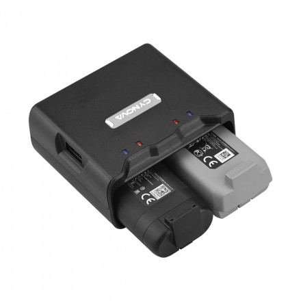 Хаб для заряда 2-х аккумуляторов DJI Mavic Mini / Mini 2 / Mini SE / Mini 2 SE (CYNOVA)