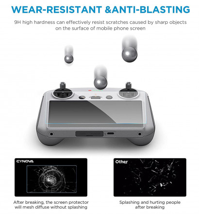 Защитное стекло пульта DJI RC / RC 2 (CYNOVA)