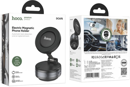 Автомобильный держатель для телефона HOCO DCA75, универсальный, поворот 360°