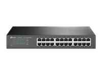 Сетевой коммутатор TP-Link TL-SG1024D — 24-портовый гигабитный switch, 10/100/1000 Мбит/с, 48 Гбит/с, для офиса и сети