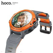 Детские умные часы HOCO Y107 Kids Watch с GPS, SIM-картой и кнопкой SOS — купить в Бишкеке
