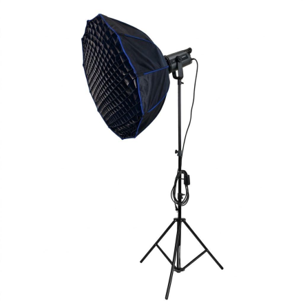 Студийный световой комплект Bediro TJ300II 300W с октобоксом 90 см и усиленной стойкой 2.8