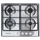 Газовая варочная панель Hausler M 640 BTF Inox  Газовая варочная панель Hausler M 640 BTF Inox