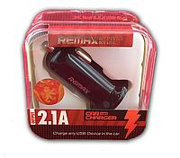 З/У в прикуриватель Remax 2.1А