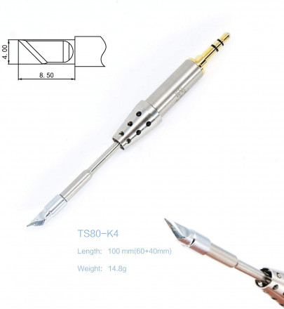 Жало TS-K4 для паяльника TS80