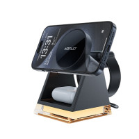 Беспроводная Зарядная Станция AceFast E17 (3 в 1) Беспроводная Зарядная Станция AceFast E17 (3 в 1)