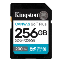 Карта памяти Kingston Canvas Go! Plus SDXC (256GB / 512GB)