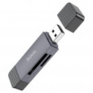 OTG Адаптер для SD/microSD карт Hoco HB45