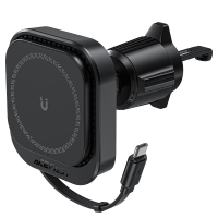 Магнитный автомобильный держатель с беспроводной зарядкой ACEFAST AIRCHARGE (D32)