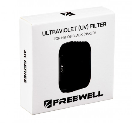 Ультрафиолетовый UV фильтр GoPro HERO12/11/10/9 Black и 11 Black Mini (Freewell)