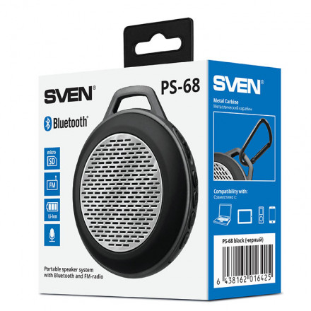 Bluetooth Колонка SVEN PS-68