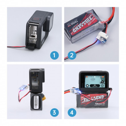 Кабель питания USB Type-C 5 В от балансировочного разъёма (iFlight)