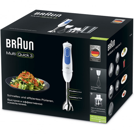 Погружной блендер Braun MQ3025 Spaghetti