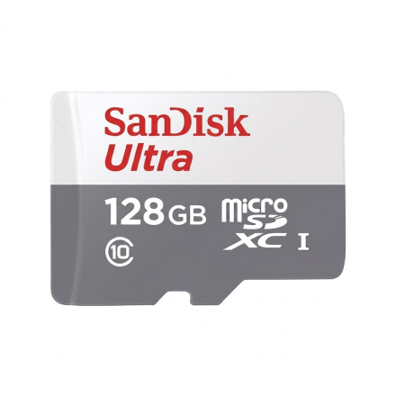 Карта памяти SanDisk Ultra microSD — 32GB / 64GB / 128GB / 256GB, Class 10, UHS-I, до 100 МБ/с