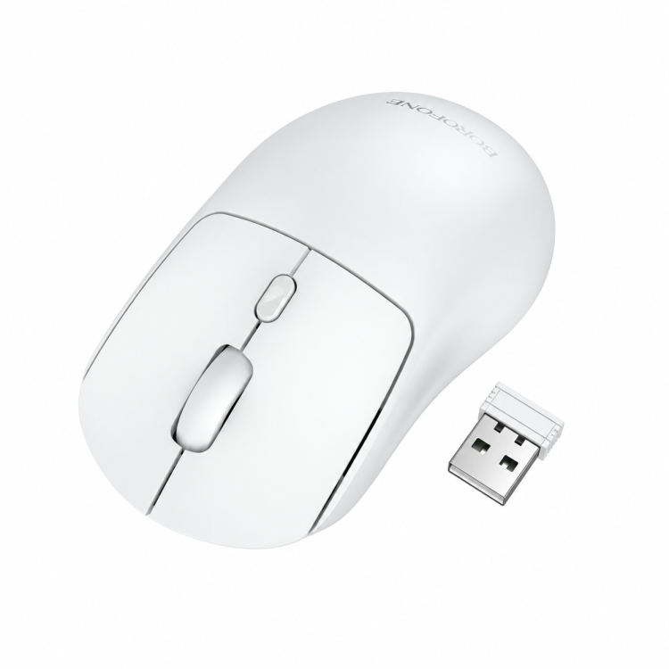 Компактная беспроводная мышь Borofone BG151 Cielo Dual Mode 2.4G и Bluetooth весом 55 г