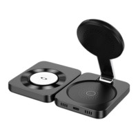 Беспроводная Зарядная Станция Hoco CQ11 (3 в 1) Беспроводная Зарядная Станция Hoco CQ11 (3 в 1)