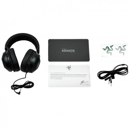 ГАРНИТУРА ИГРОВАЯ RAZER KRAKEN BLACK (RZ04-02830100-R3M1)