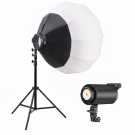 Набор RGBW-600 световой осветитель + сферический октобокс + усиленная стойка