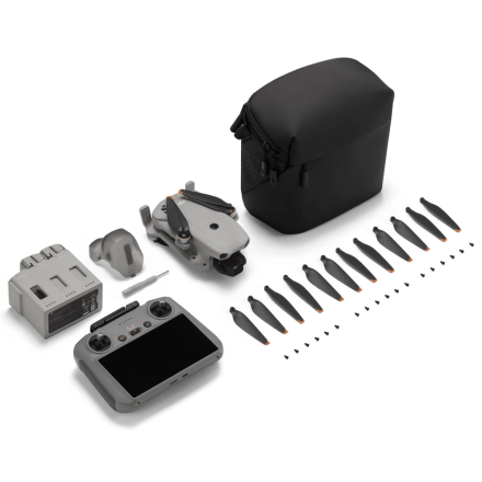 Квадрокоптер DJI Lito X1 Fly More Combo (DJI RC 2) — Профессиональный мини-дрон, 4K/100fps, 10-бит D-Log M, пульт с экраном.