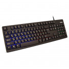 Клавиатура SVEN KB-C7100EL, с подсветкой, черная