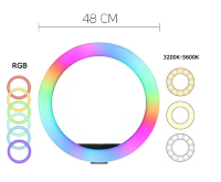 Кольцевая Лампа RGB  RL-18 (45см) с пультом Кольцевая Лампа RGB  RL-18 (45см) с пультом