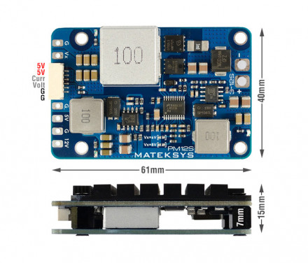 Модуль питания MATEKSYS PM12S-3