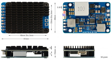 Модуль питания MATEKSYS PM12S-3