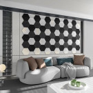 Акустический Самоклеящийся Порoлон (20*30см) в виде пчелиных сот