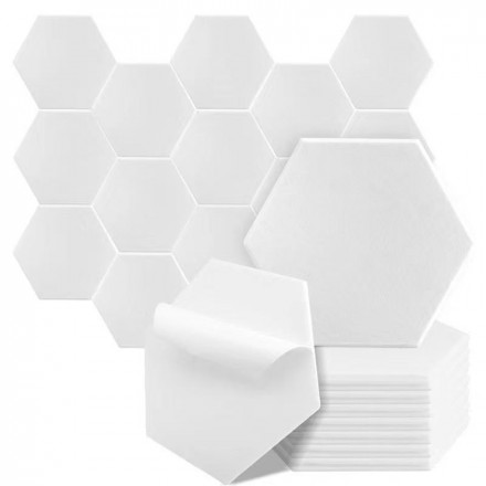 Акустический Самоклеящийся Порoлон (20*30см) в виде пчелиных сот