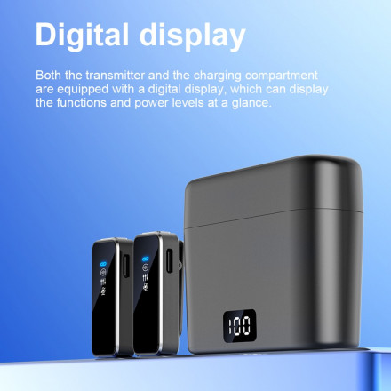 Беспроводной петличный микрофон N3 Type-C (Двойной)