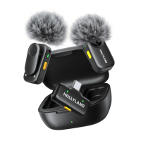 Беспроводная микрофонная система Hollyland LARK A2 Mini Duo Type-C (2 TX + RX Type-C + Зарядный кейс)