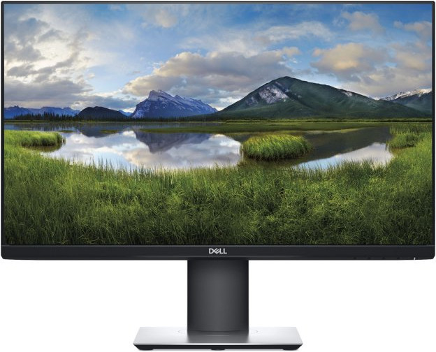 Офисный монитор Dell P2419H 24 дюйма IPS с регулировкой высоты и поворотом экрана