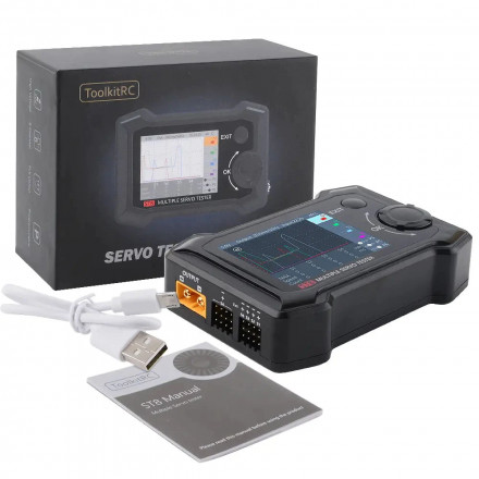 Сервотестер ToolkitRC ST8 Advanced Servo Tester