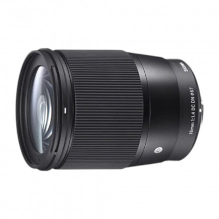 Объектив Sigma16mm f/1.4 DC DN для Fujifilm X-mount