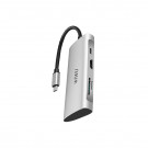 Концентратор WIWU USB-C Hub A731HP Grey 7in1 Концентратор WIWU USB-C Hub A731HP Grey 7in1