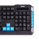 Клавиатура SVEN Challenge 9500 игровая черная
