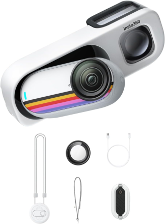 Мини экшн-камера Insta360 GO 3S Retro Bundle Special Edition 128GB (Canvas White)