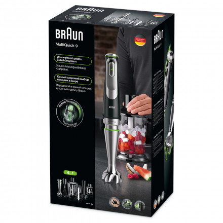 Погружной блендер Braun Multiquick 9 MQ9147X