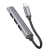 USB-хаб (конвертер) Hoco HB26 Type-C на USB 3.0 + 3xUSB 2.0