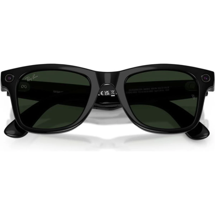 Смарт-очки Ray-Ban Meta Wayfarer Gen 2 (RW4012) Shiny Black / Transitions Green (Size 50)