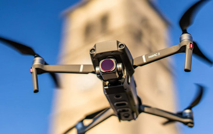 Набор нейтрально-поляризационных фильтров (ND8-PL/16/32/64) DJI Mavic 2 Pro (Bright Day) (Freewell)