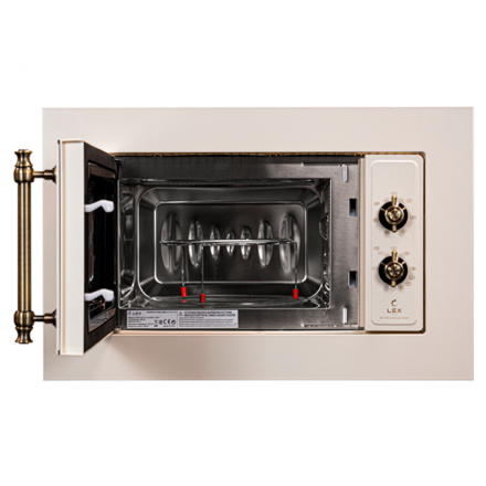 Встраиваемая микроволновая печь Lex Bimo 20.01 C Ivory Light