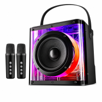 Портативная караоке-колонка Hoco DS78 Crystal Dual-mic Outdoor BT Speaker (15W, с двумя микрофонами, Hi-Fi Audio) Портативная караоке-колонка Hoco DS78 Crystal Dual-mic Outdoor BT Speaker (15W, с двумя микрофонами, Hi-Fi Audio)