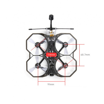 Квадрокоптер iFlight ProTek25 Analog
