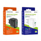 Зарядное устройство Borofone BA46A 18W 3.0A Type-C/USB 